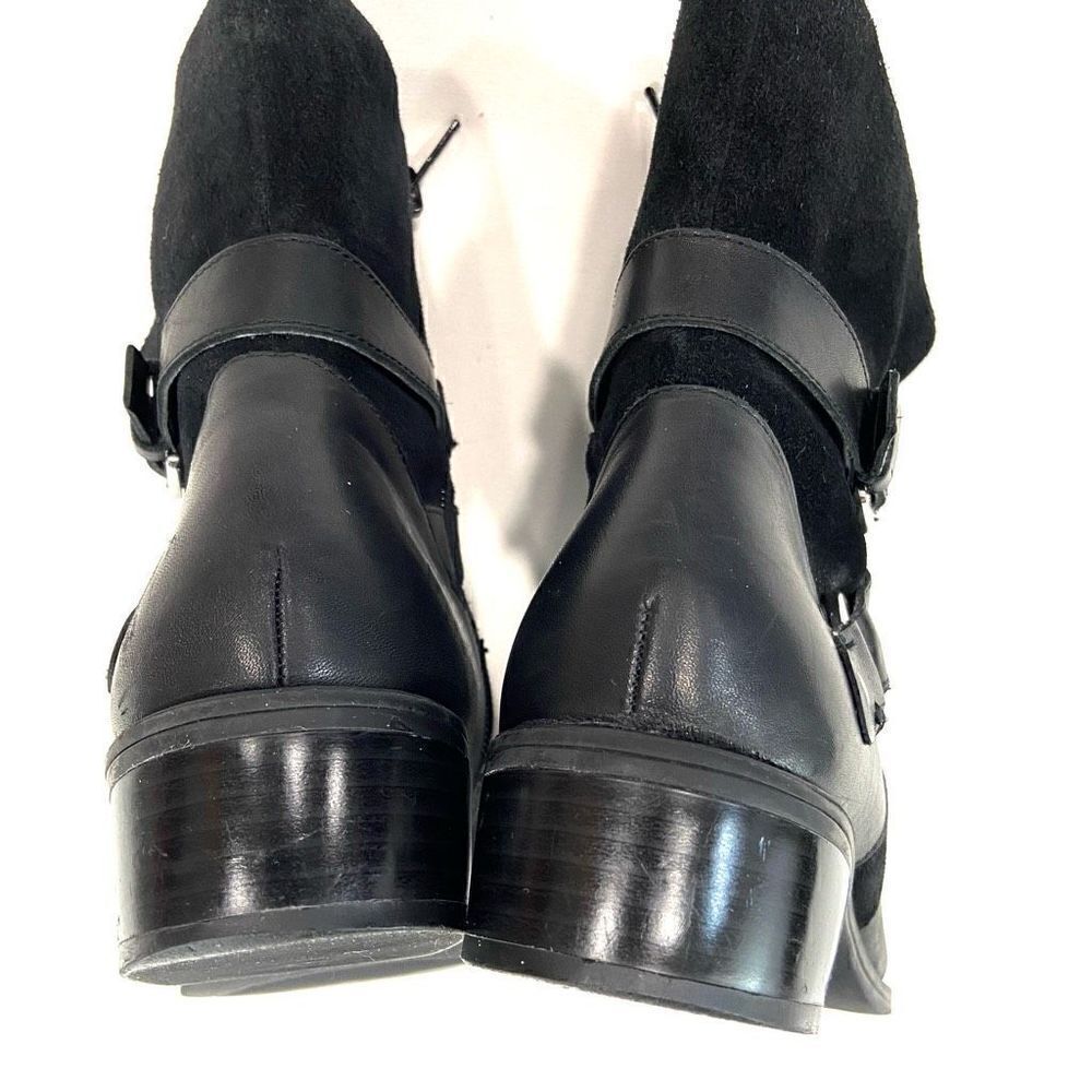 RALPH LAUREN Short Biker Boots - Picture 4 of 10